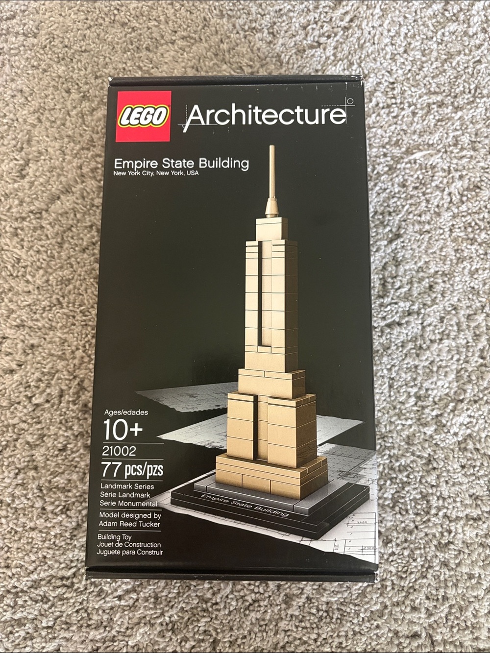 Lego Architecture Empire State Building in Gold